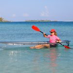 TRANSPARENT KAYAK